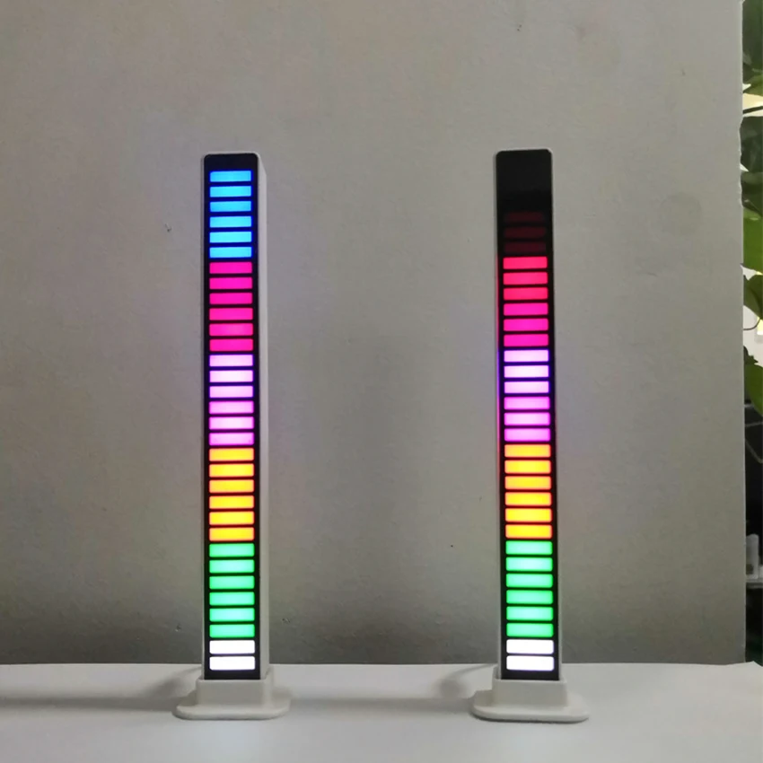 RGB Sound Control Car LED Light 32 LED Stereo Music Spectrum LED Light per camera da letto, Pickup Rhythm Music Car Interior Light