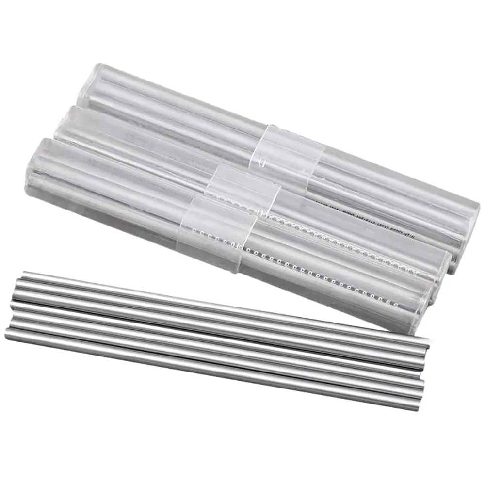 10Pcs 8mm-13.9mm HSS Steel Rod Shaft Round Rod Bar 200mm Long All Size HRC 60 - 62