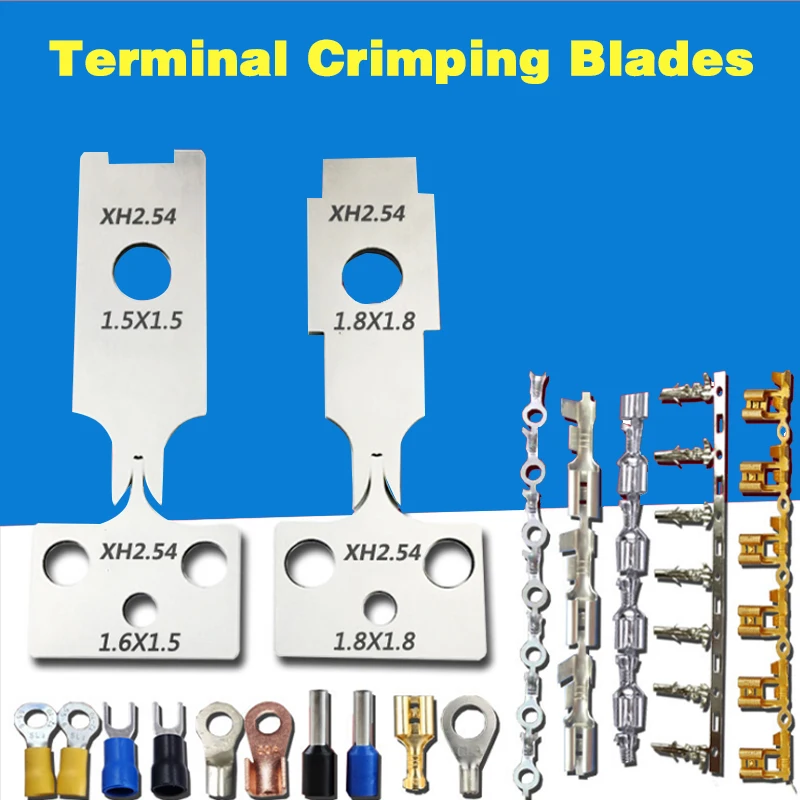 DuPont 2.54/ XH2.54/1.25/SM/3.96/5557/PH2.0/6.3 Terminal Crimping Applicator Knife OTP Blades For Crimping Mould