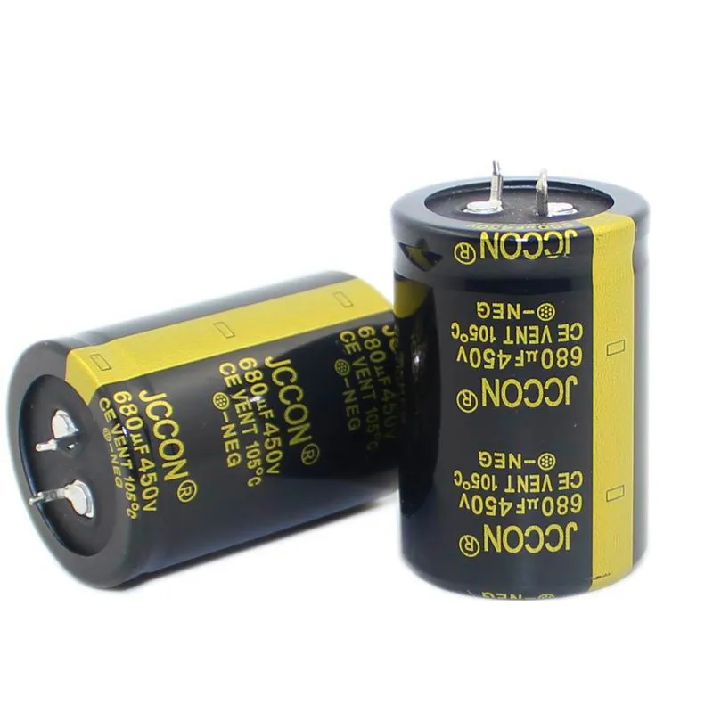 Imagem -04 - Baixo Esr Alta Freqüência Alumínio Capacitor Eletrolítico 450v 450v 470uf 35x50 mm