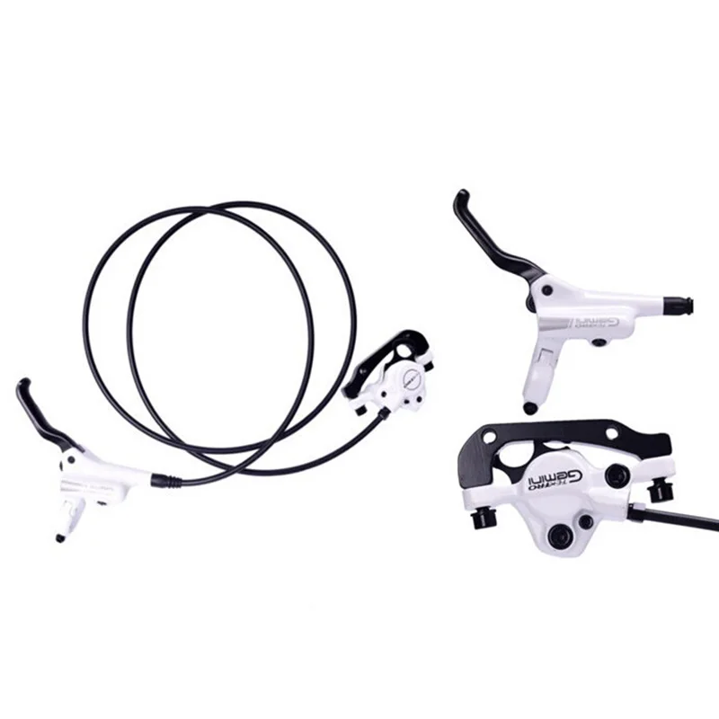 TEKTRO HD-M500 800/1500mm MTB White Hydraulic Disc Brake Set Clamp MTB Front/Rear Brake Caliper  Mountain Bike Brake Parts