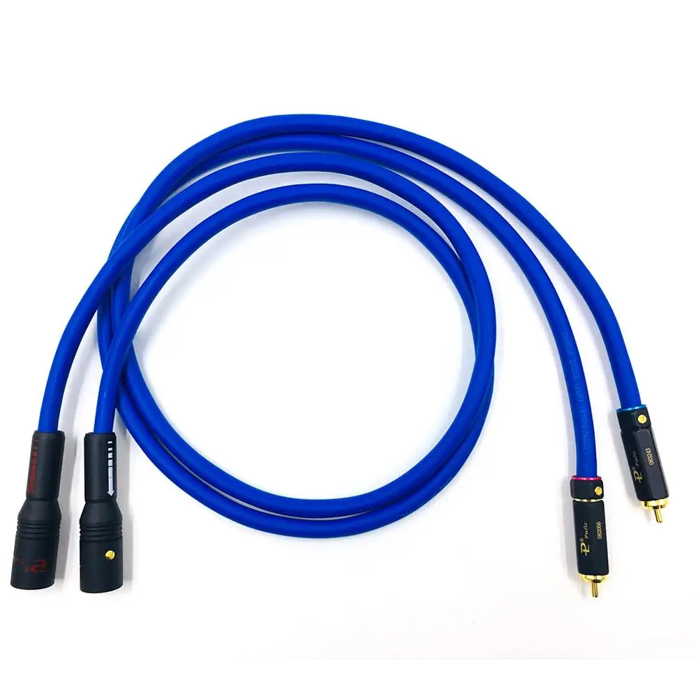 

Кабель Hi-Fi XLR Высококачественный аудиокабель 2 XLR «папа-папа» 3-контактный аудиокабель 2 XLR «папа» на 2RCA