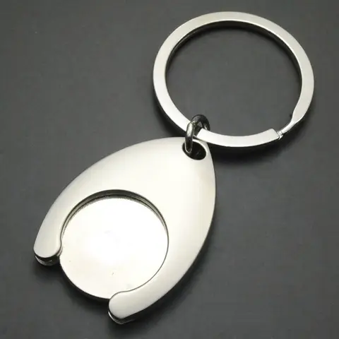 Personalized Keychain Custom Lettering Shopping Cart Pluggable Design High Quality Key Chain for Car Key Ring Holders Wholesale