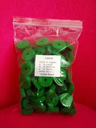 90Pcs Grote Groene Wollen Cirkel (Zuivere Wol)