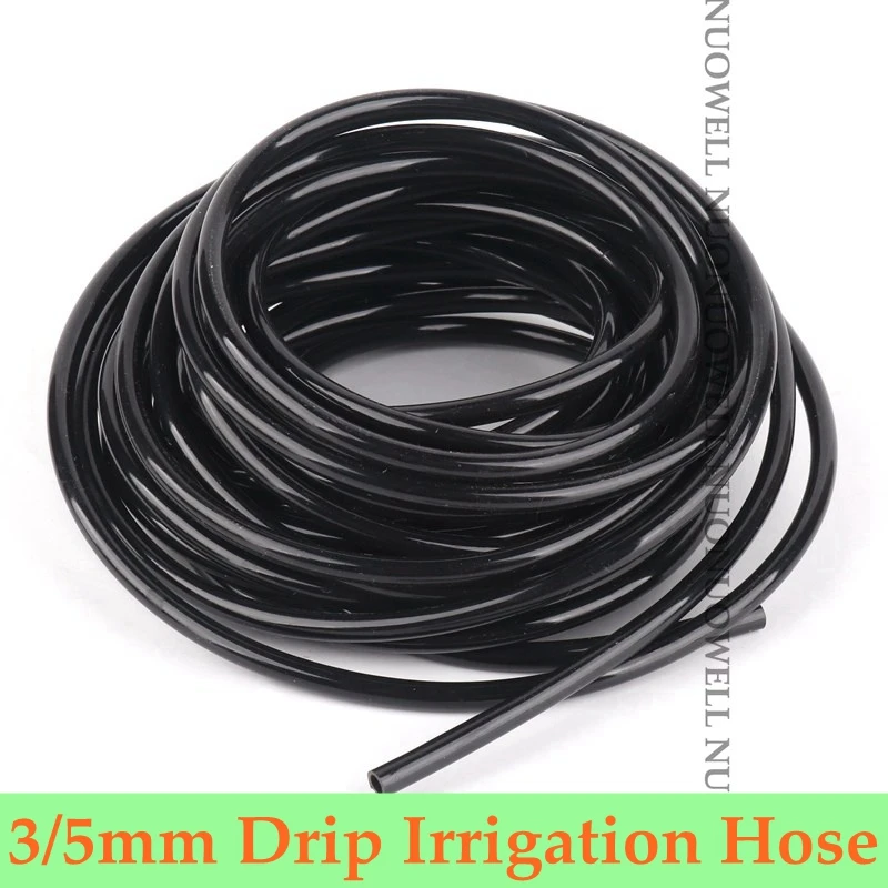 

5m~100m Non-toxic 3/5mm Drip Irrigation Hose Gardening Micro Irrigation System Soft Water Pipe Greenhouse Watering Kits Hose