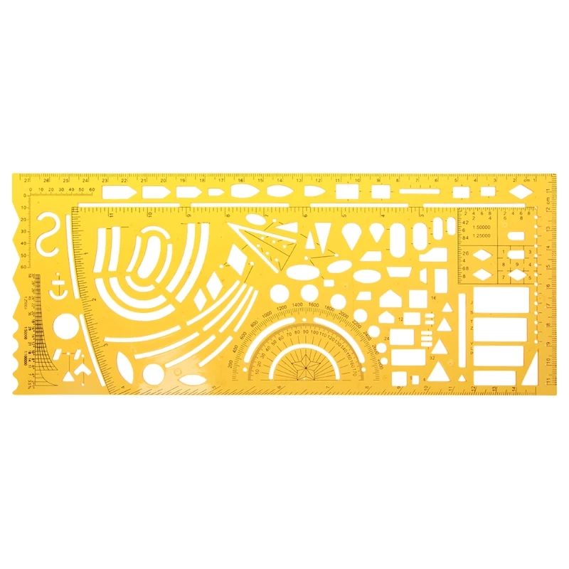 Масштаб 1:50, математическая архитектура, инженер, чертежный шаблон, Новинка