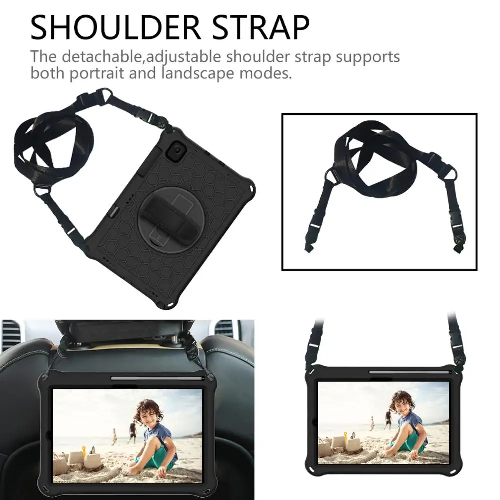 For Samsung Galaxy Tab A7 10.4 2020 Case Shockproof Anti-fall Rugged Duty Pen slot Tablet Cover For Galaxy Tab SM-T500 SM-T505