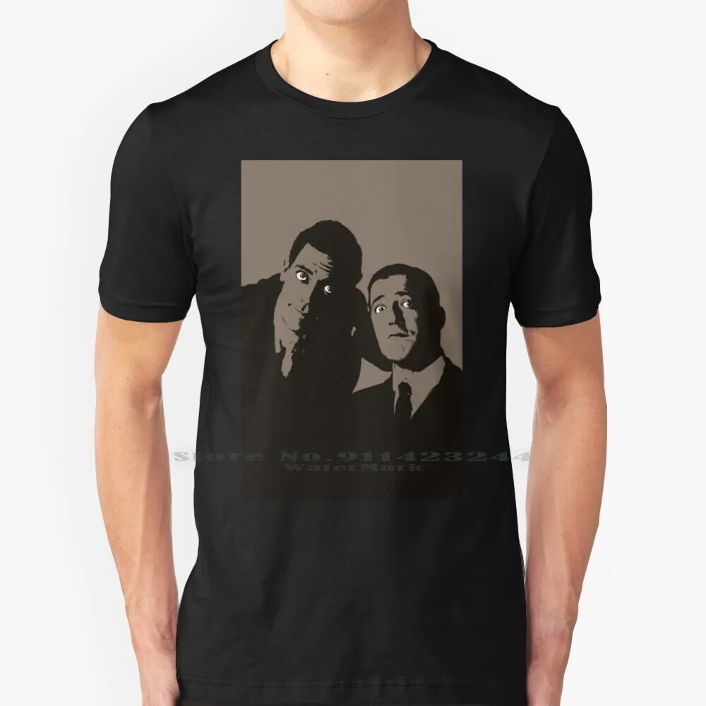 Jeeves And Wooster T Shirt Cotton 6XL Jeeves And Wooster Stephen Fry Hugh Laurie