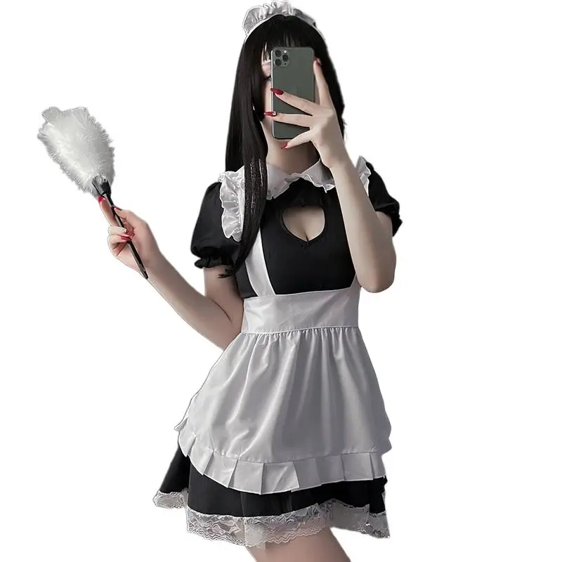 

Sexy underwear two dimensional sweet little maid role play passion suit Sexy Maid uniform temptation