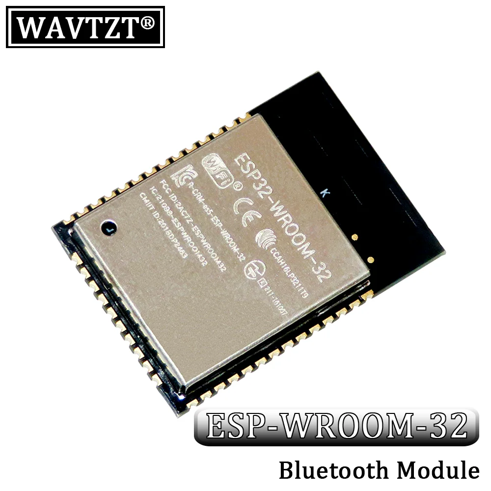 WAVTZT ESP32 ESP-WROOM-32 IoT Wifi Wireless Bluetooth Module + ESP32S ESP-32S Adapter Board