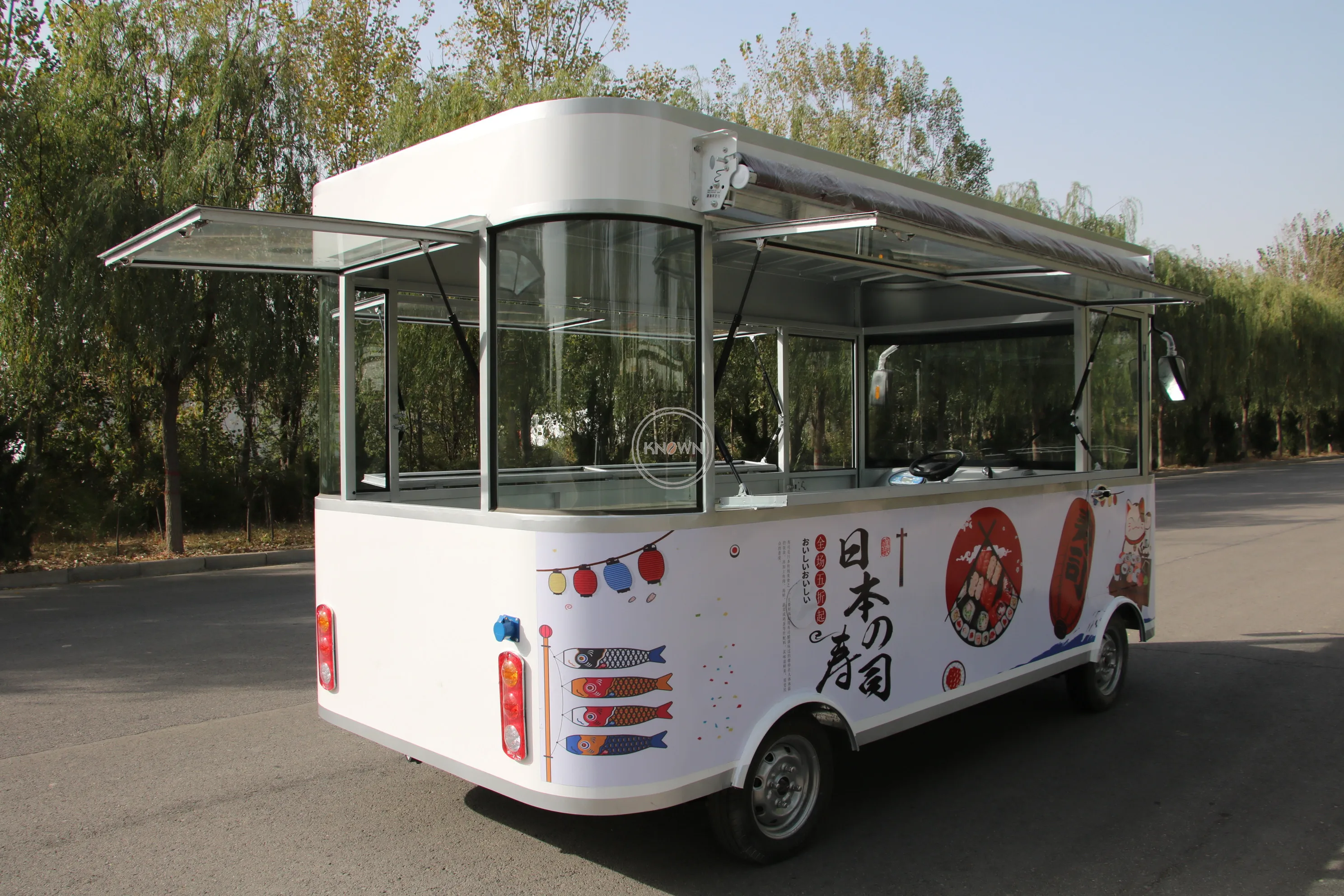 最も人気の食品トラックモバイルキッチンストリートホットドッグキオスクアイスクリームコーヒー公園スナックコールドドリンクの自動販売カート