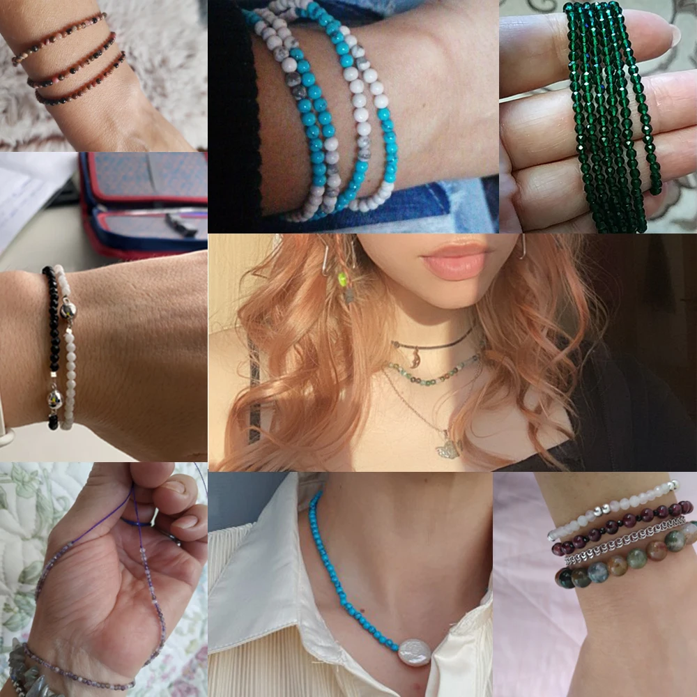 Natural Stone Beads for DIY Jewellery Making