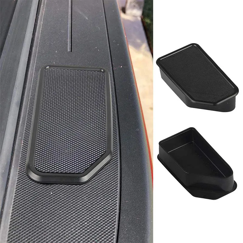 

2x for Chevrolet Silverado MK4 GMC Sierra MK5 1500 2500 3500 Stake Pocket Covers Truck Bed Rail Stake Hole Plugs 2019 2020 Cap