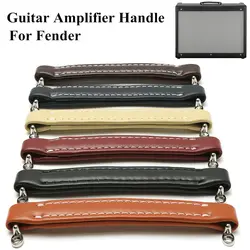 Vintage Artificial Leather Style Guitar Amplifier Handle Strap For Fender Amps Guitar Ukulele Musical Instruments Parts