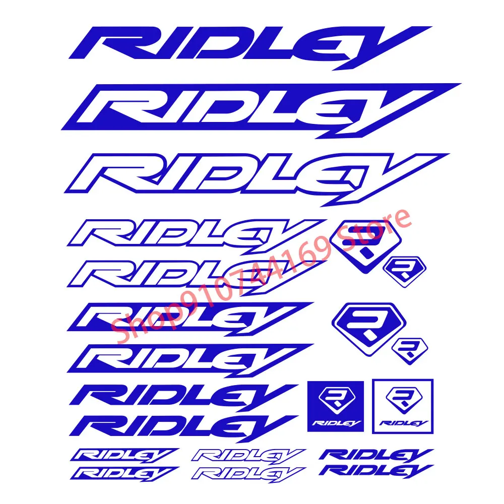 لمجموعة ملصقات شارات الدراجة Ridley MTB DH Bike Freeride Racing Road