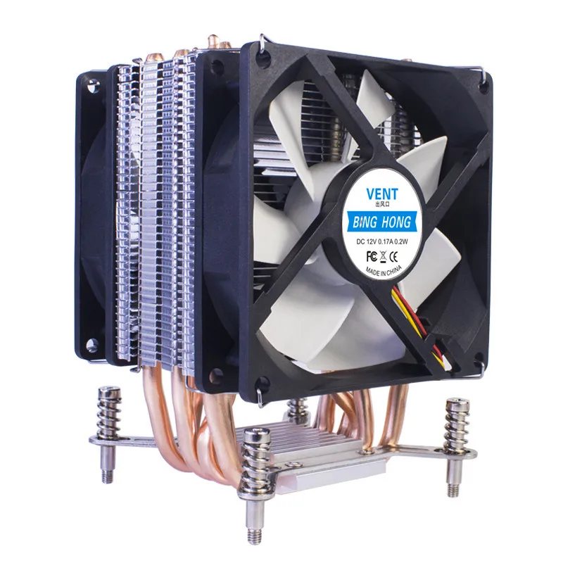 CPU radiator 6Copper Heatpipe 2011 CPU Cooler Motherboard Cooling Fan 90mm with RGB For LGA X79 X99 X299 Motherboard cooling FAN