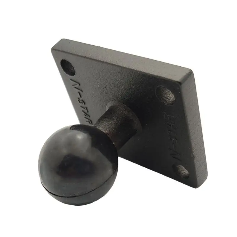 Base quadrata in alluminio con testa a sfera per supporto Ram per Garmin Zumo/TomTom