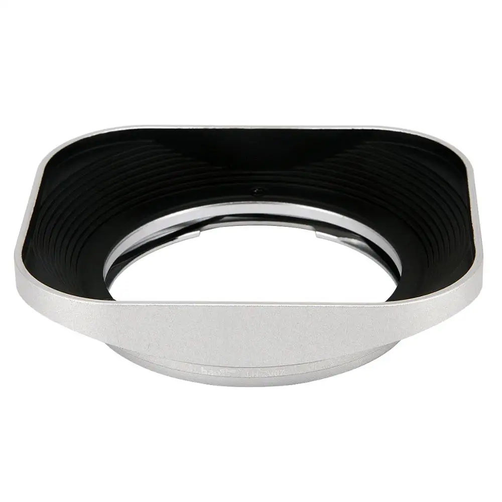 Haoge Lens Hood for Carl Zeiss Planar T 2/50 50mm f2 ZM; Voigtlander NOKTON CLASSIC 35mm f1.4 VM, 40mm f1.4 VM Lens silver