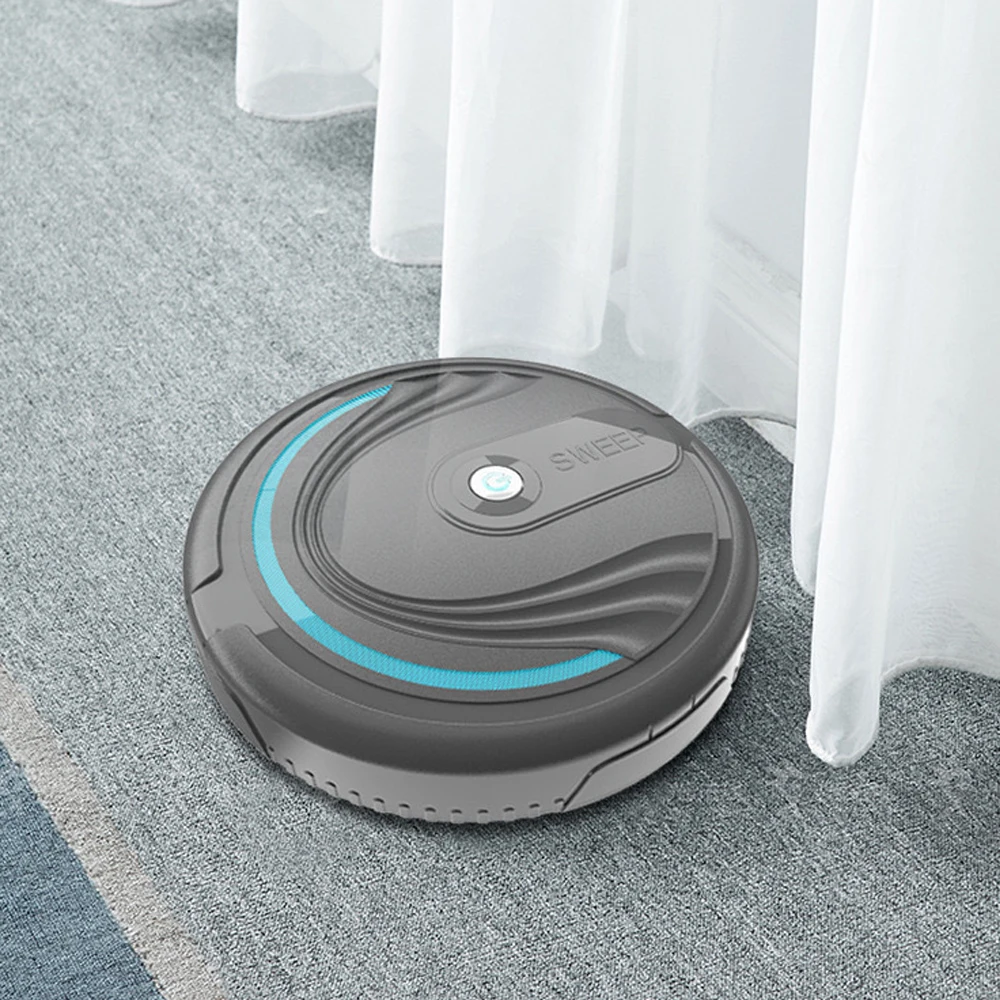 Automatic Robot Vacuum Cleaner 3-in-1 Smart Wireless Sweeping Wet And Dry Ultra-thin Cleaning Machine Mopping Smart Home