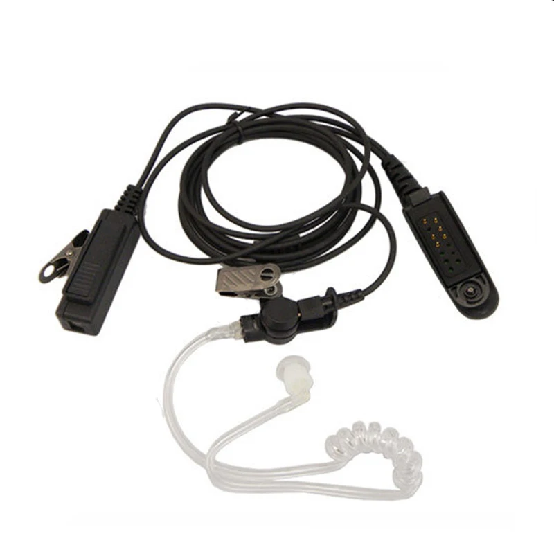 FIB Acoustic Tube Surveillance Kit, Walkie Talkie, Earpiece for Motorola, GP328, GP338, GP340, HT750, PRO5150