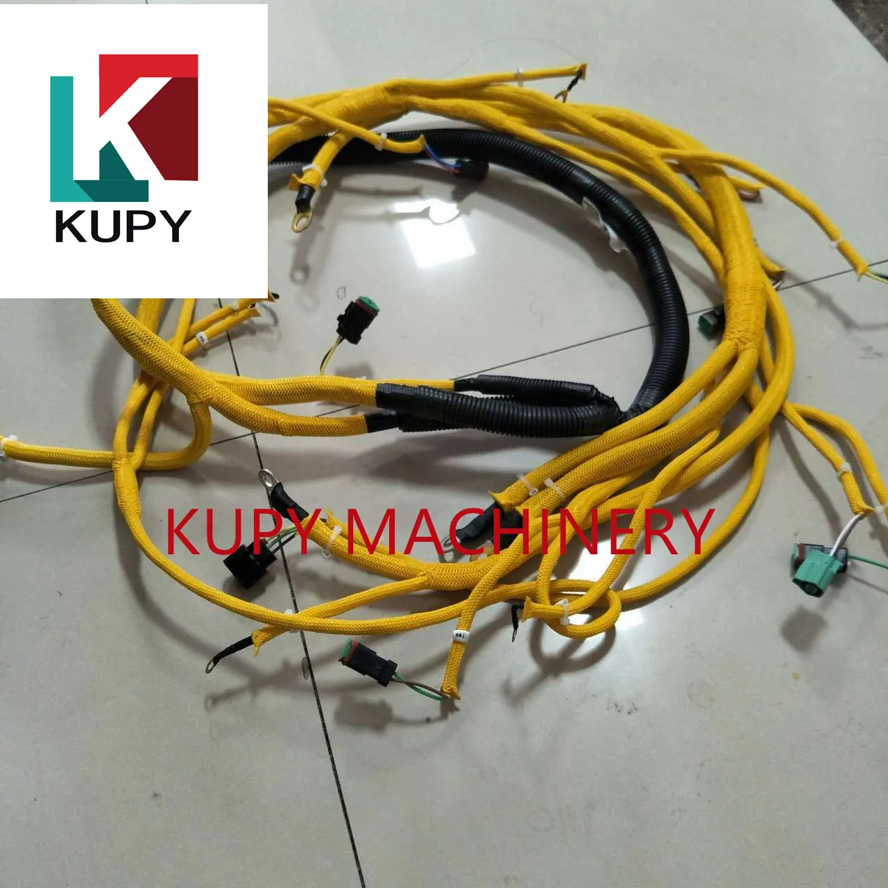 KUPY High Quality Excavator PC400-7 PC450-7 Engine Wiring 6D125 Engine Harness 6156-81-9320  for Komatsu