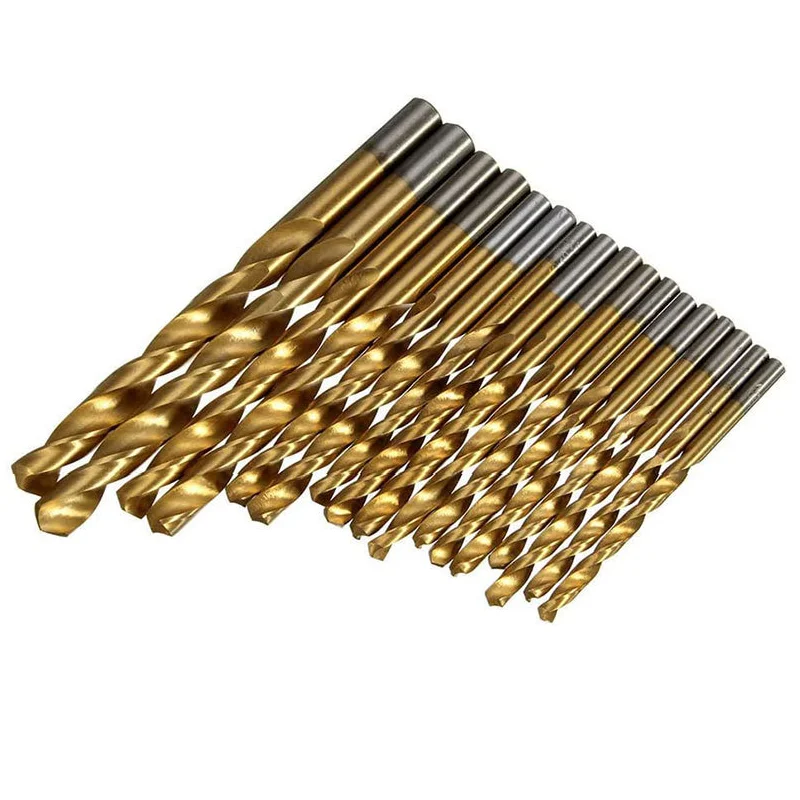 99Pcs Titanium Bọc Mũi Nhóm HSS 1-10Mm Thích Hợp Cho Kim Loại, gỗ Và Nhựa.