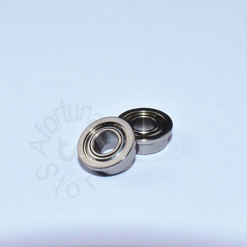 FR144 FR144ZZ  R144 3.175*6.35*7.518*2.78*0.787(mm) 10pieces bearing Flange bearings FR144ZZ chrome steel bearing