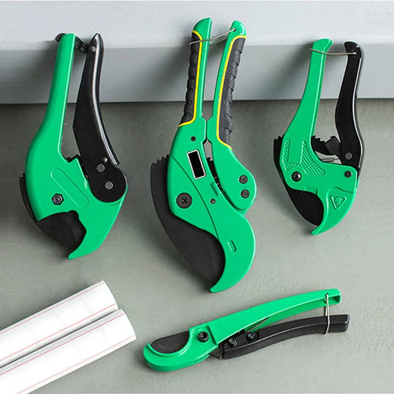 Household PVC Pipe Cutter Alloy Steel Quick Cutting Scissor Surface Anti-rust Process Large Opening Easy Cutting PPR Pipe Cutter