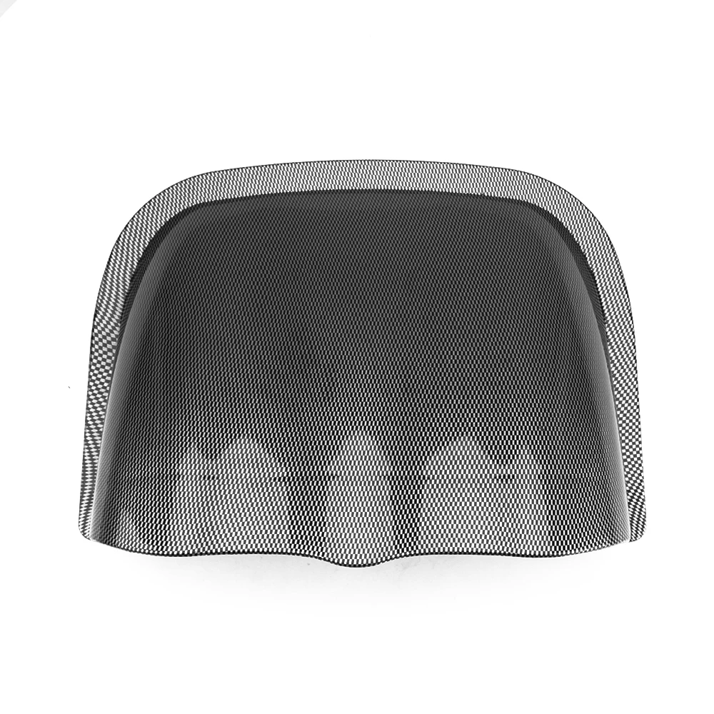 Soporte de montaje para tablero de salpicadero, doble Triple calibre, color negro, fibra de carbono, 52mm