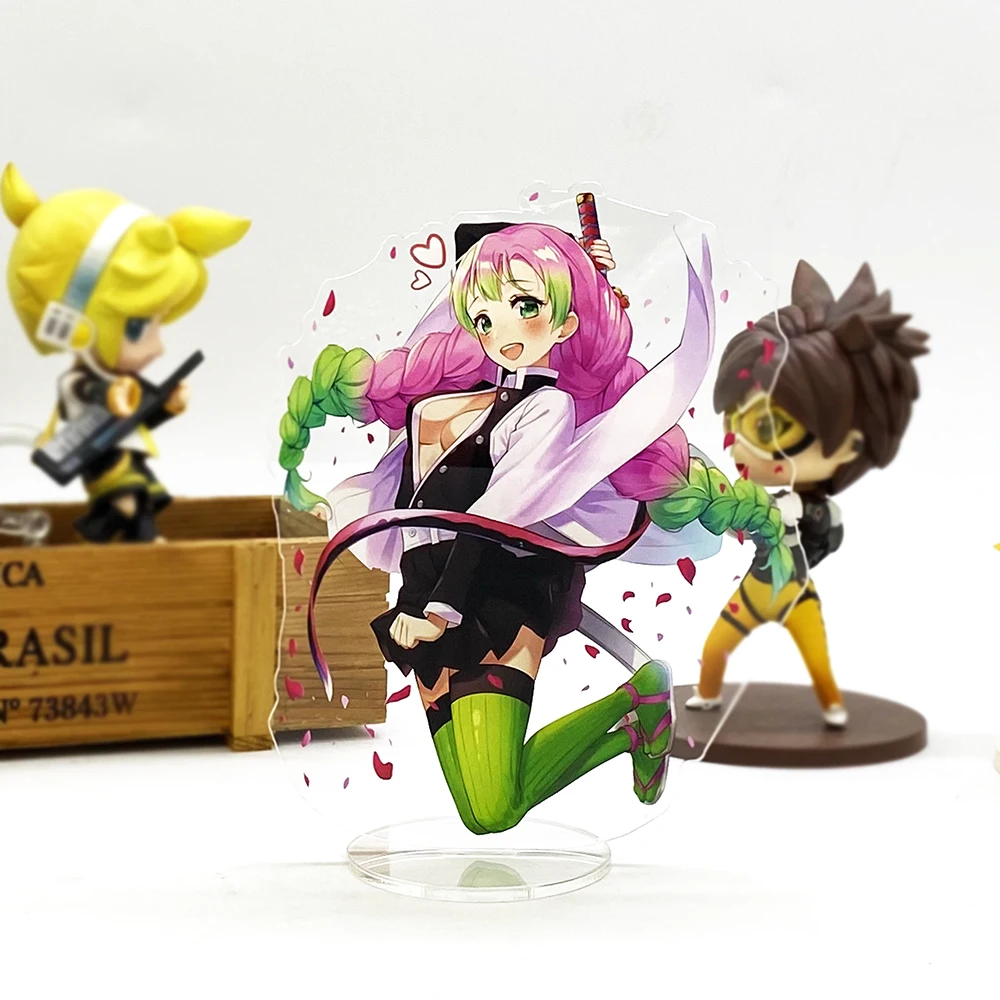 Kimetsu no Yaiba Kanroji Mitsuri  anime Japanese acrylic standee figurines desk decoration cake topper