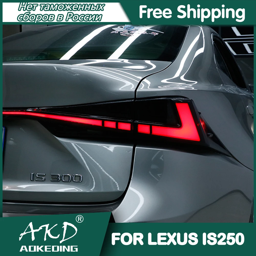 

Tail Lamp For Lexus IS250 2013-2022 Tail Lights Led Fog Lights DRL Daytime Running Lights Tuning IS300 Car Accessories