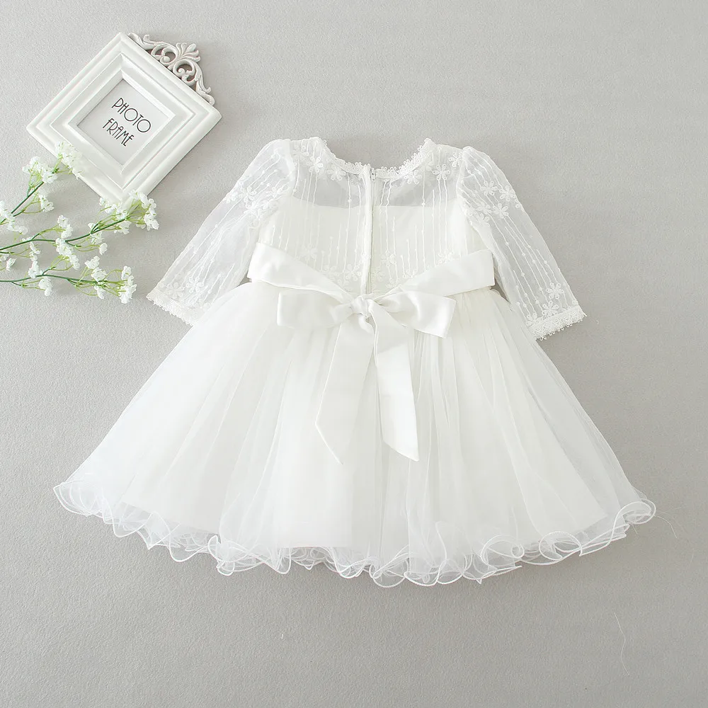 Hetiso Baby Girl Baptism Dress Infant Christening Dresses for Girls 1 first Birthday Party Princess Ball Gown for Wedding 3-24M