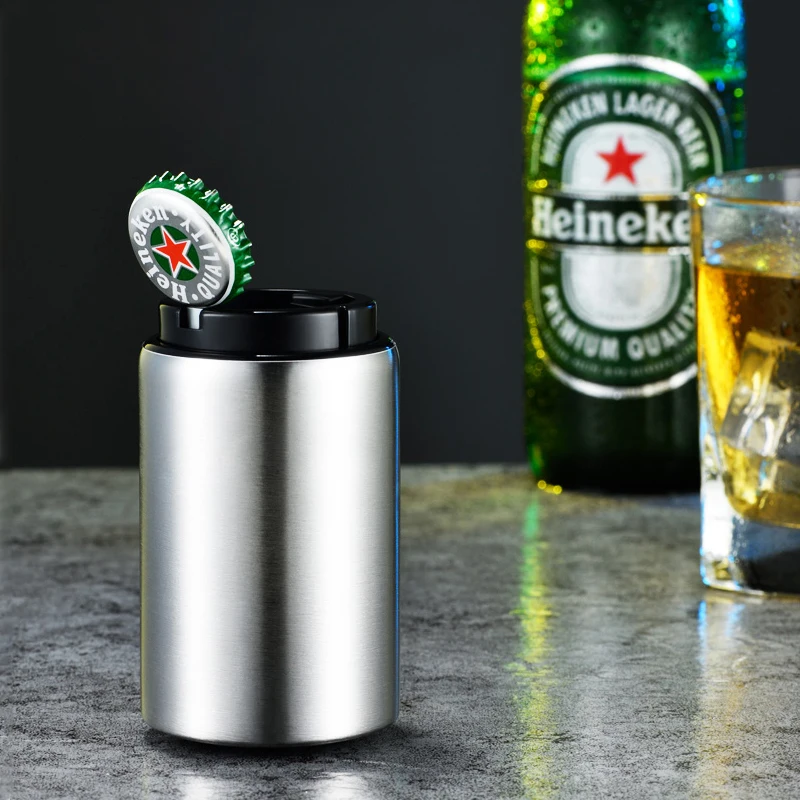 Stainless Steel Beer Bottle Opener,Automatic Beer Opener,Wine Beer Cap Opener Kitchen Gadgets Party Gift