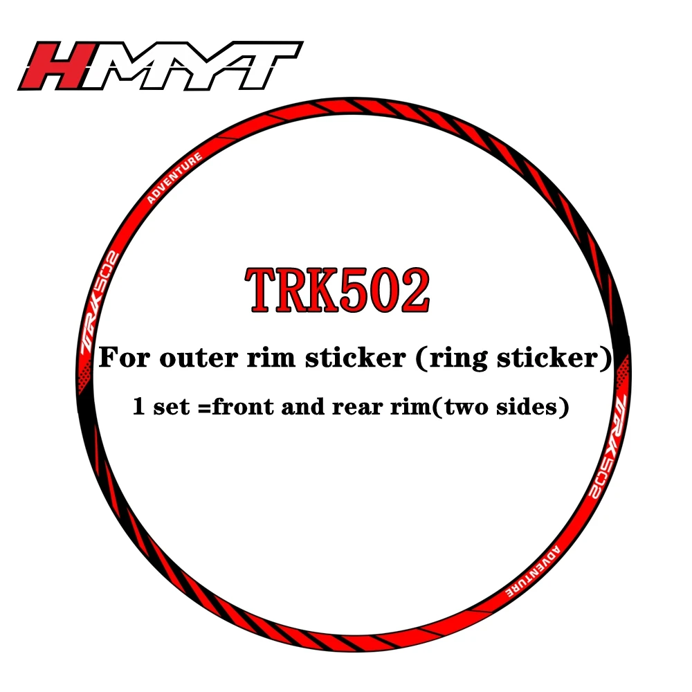 Geschikt Voor Benelli TRK502 Motorfiets Velg Sticker Reflecterende Motorfiets Streep Tape Hoge Kwaliteit Waterdichte Sticker