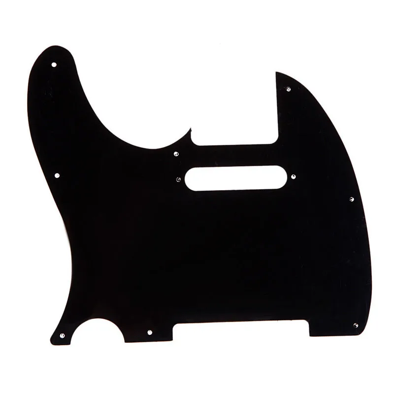 Black 3 Ply Tele Style Electric Guitar Pick Guard Scratch Plate Fit .