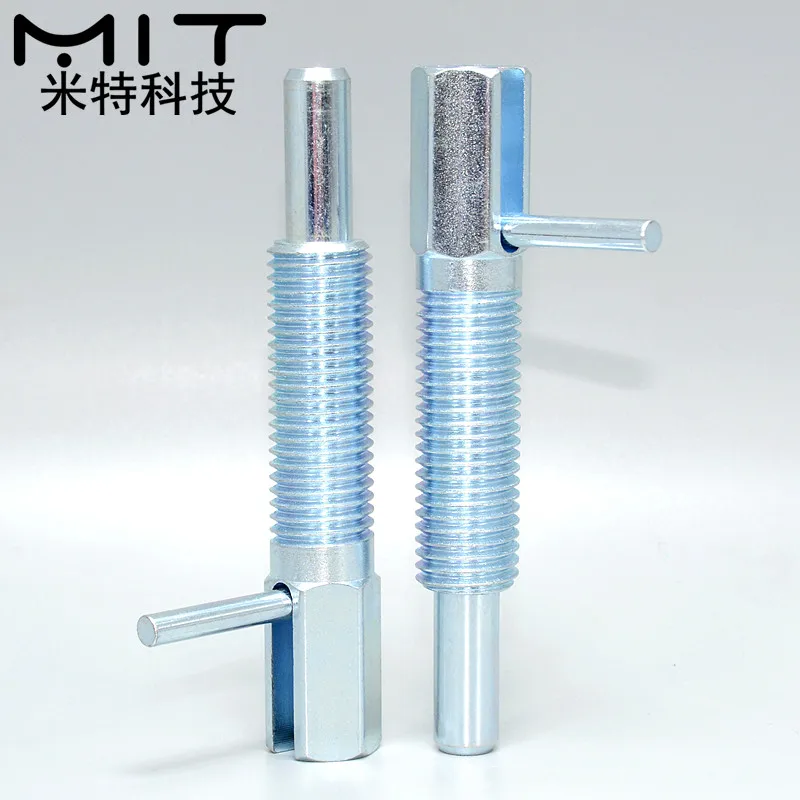 1pcs Indexing plungers,Stainless steel Screw lever , coarse thread M6M8M10M12M16