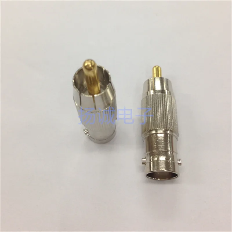 Fechado cobre lotus av macho para bnc fêmea q9 fêmea para lotus rca macho bnc adaptador