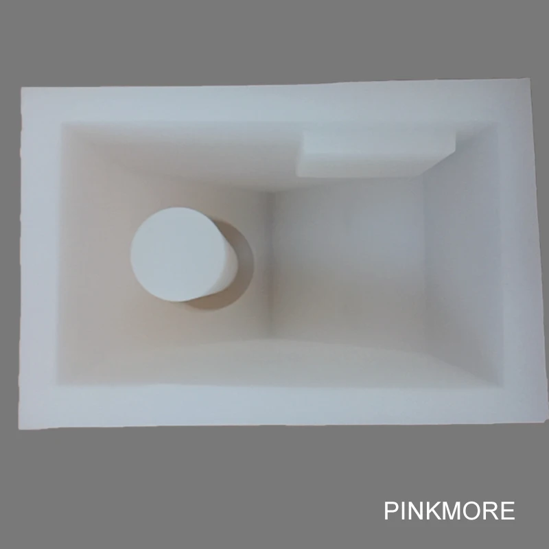 Cement house design silicone mold cement candlestick mold flowerpot vase cement mold home decoration silicone mold