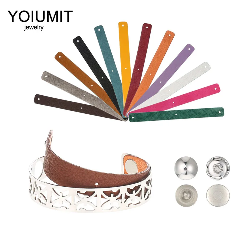 Cremo Cuff Bangles For Women Yoiumit Stainless Steel Bracelets Bijoux Femme Manchette Interchangeable Opening Bangles Pulseras