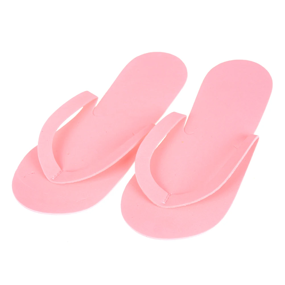 12 Pairs High Quality Disposable Foam Slippers Foam Pedicure Slippper For Salon Spa Pedicure Flip Flop Tools Wholesale