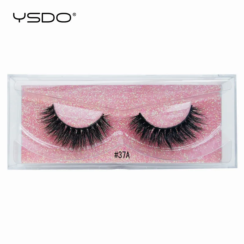 YSDO 1 Paar Kreuzförmige Nerz-Wimpern Weiche Echte 3D-Wimpern Maquiagem Künstliche Wimpern Dramatische Voluminöse Wimpern Make-up Cilios Faux Cils – Detail 13