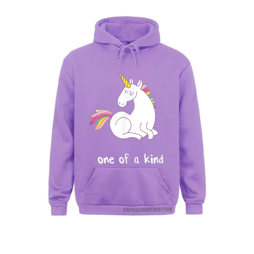 Crazy One Of A Kind Unicorn Printed Long Sleeve Father Day Hoodies New Design Clothes Men Sweatshirts