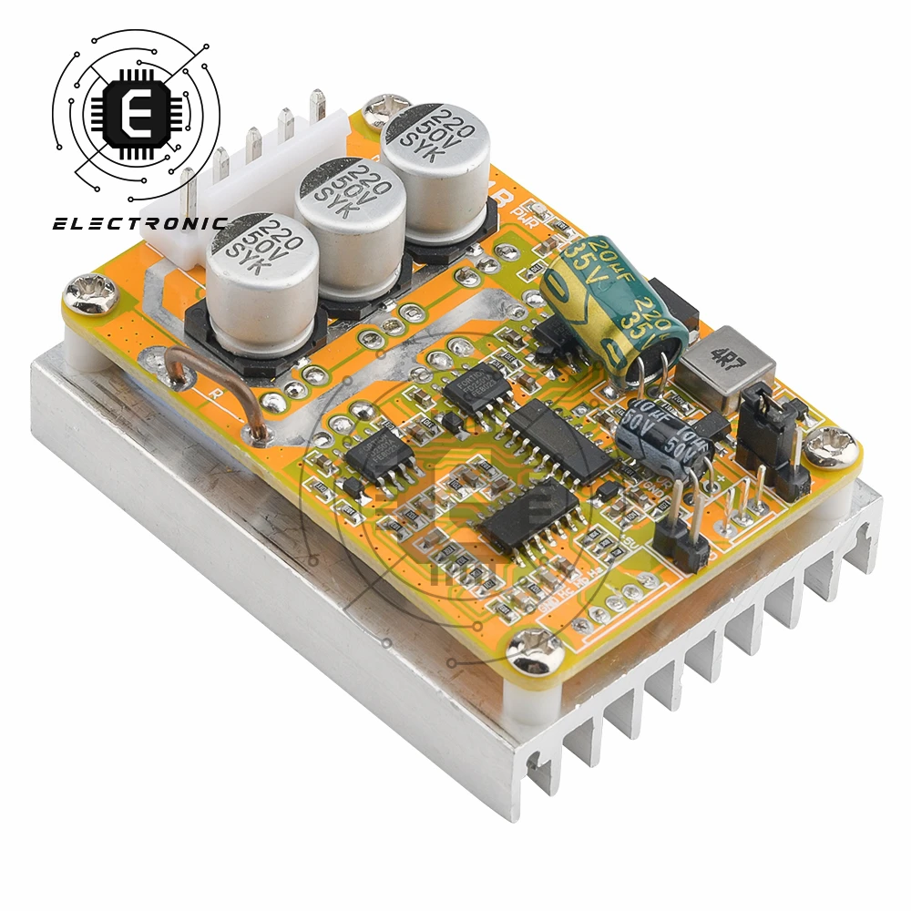 DC5V-35V 15A 350W BLDC Three-phase DC Brushless With Hall Brushless Without Hall Driver