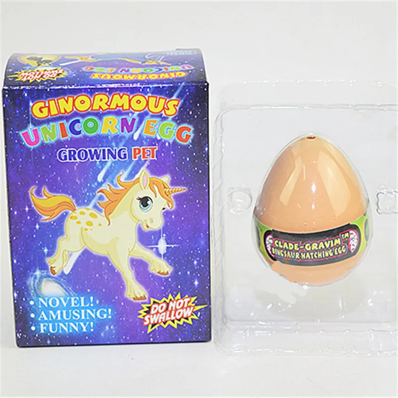 Surprise Blind Box Cartoon Little Fish Mermaid Unicorn Dolls Egg with Action Figure Bigger in the Water Toy Ponies Funny Gift