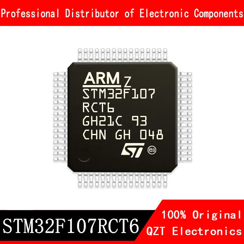 

5pcs/lot new original STM32F107RCT6 STM32F107 LQFP-64 microcontroller MCU In Stock