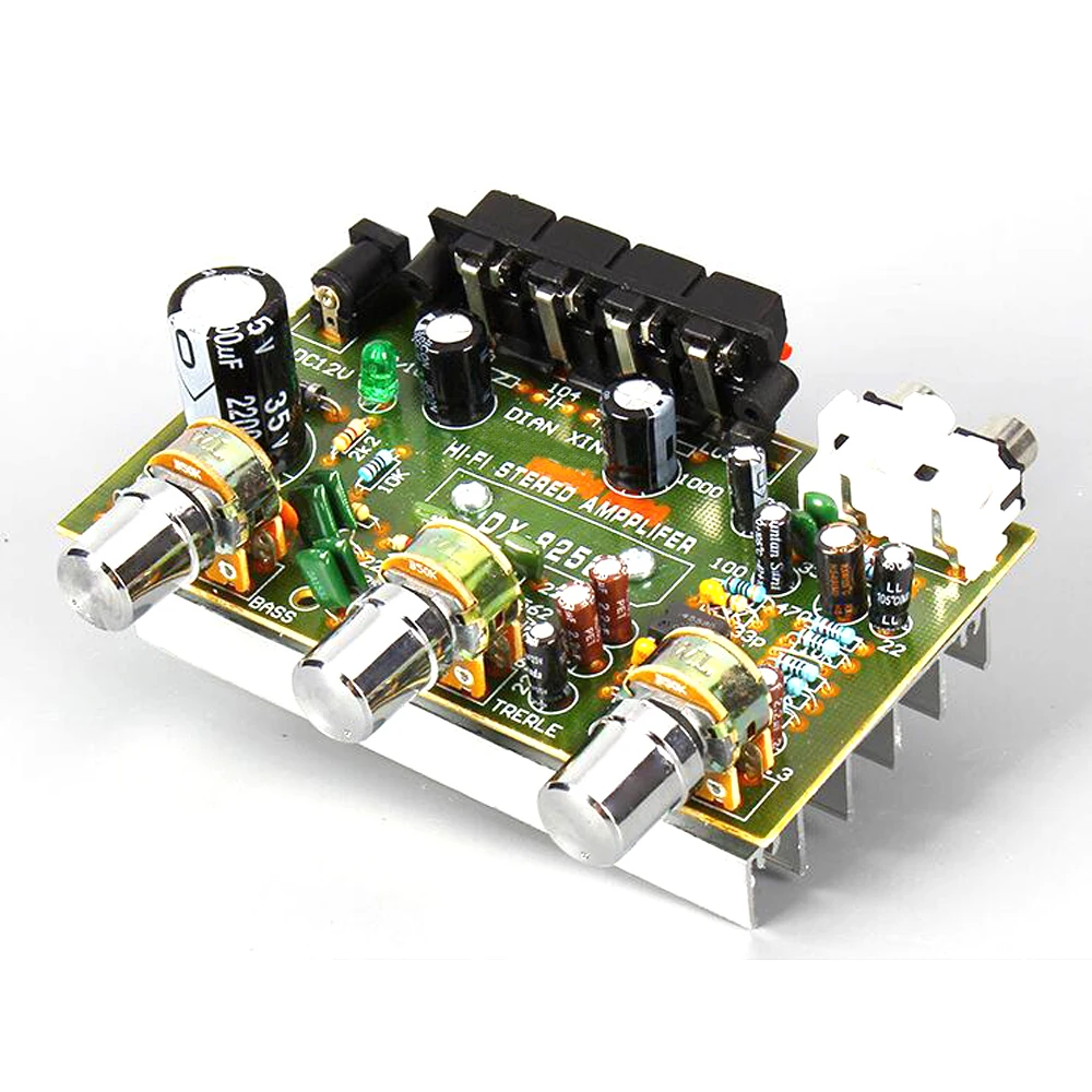 DX8250 12V2A 30W+30W Car Computer Speaker  DIY Power Amplifier Board