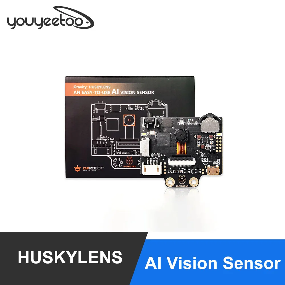 Smartfly HUSKYLENS An Easy-to-use AI Vision Sensor with IPS screen-Object Tracking Camera for Raspberry Pi LattePanda Micro:bit