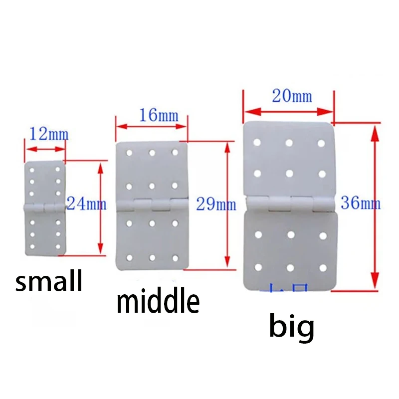 20 قطعة/الوحدة النايلون و معلقة المفصلي مجلس 20x3 6 مللي متر/16x2 9 مللي متر/12x24 مللي متر ل RC طائرة KT الطائرة بدون طيار أجزاء نموذج استبدال