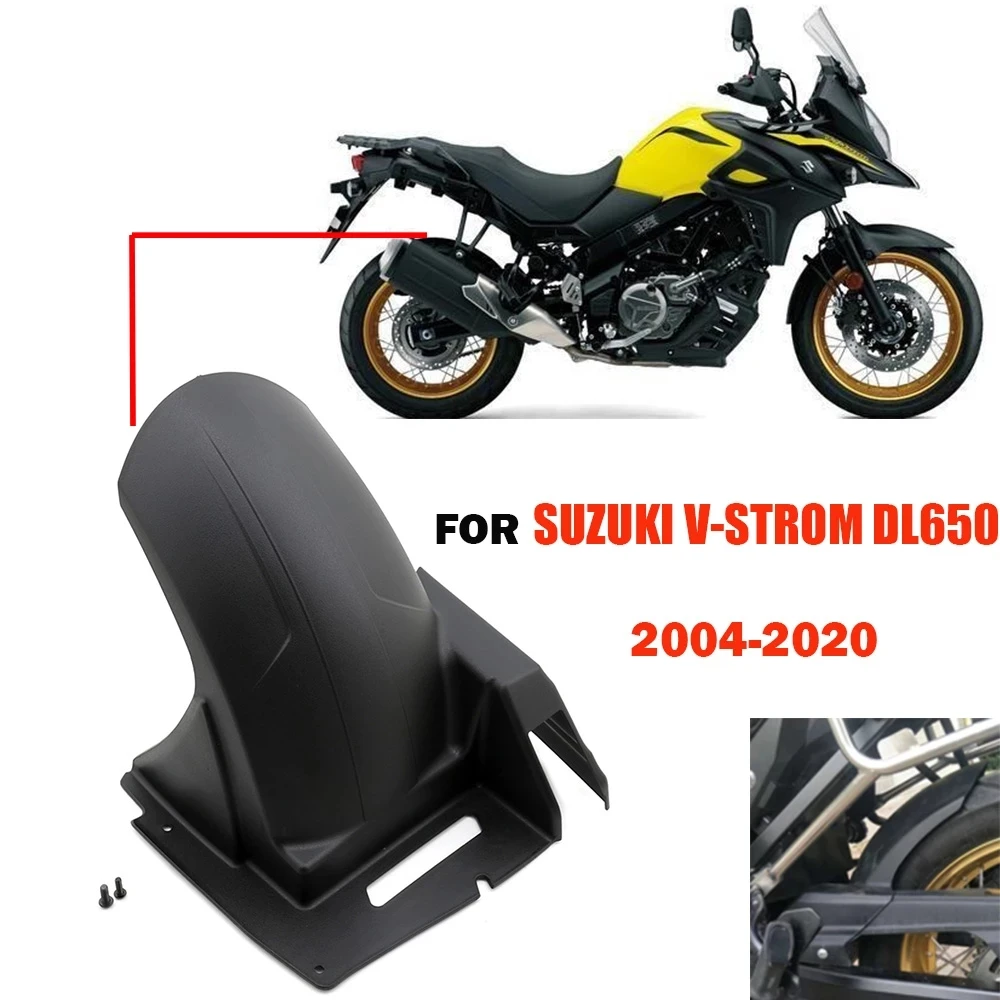 

For Suzuki V-Strom 650 DL650 2004 - 2021 Rear Fender Splash Mud Dust Guard Mudguard Cover Mudflap DL 650 V-Strom650 VStrom 650