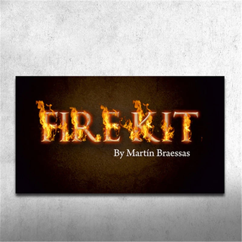 Fire Kit By Martin Braessas (Gimmick+Online Instruct) - Stage Magic Prop Street Bar Magic Magic Tricks Classic Toys Accessories